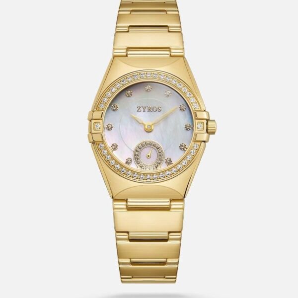 ساعة ودق النسائية باللون الذهبي | ZOS366W