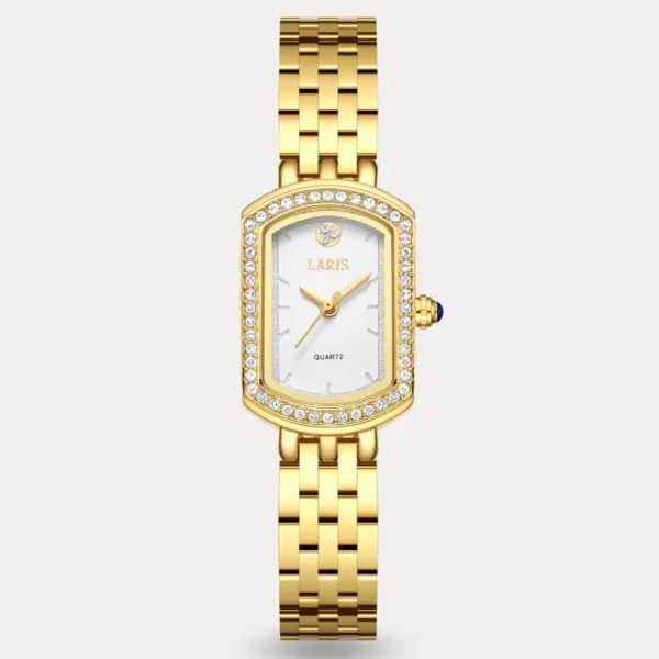 ساعة ليان النسائية باللون الذهبي | LOS011L