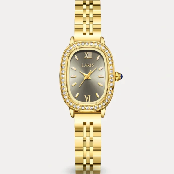ساعة مريم النسائية باللون الذهبي | LOS014L