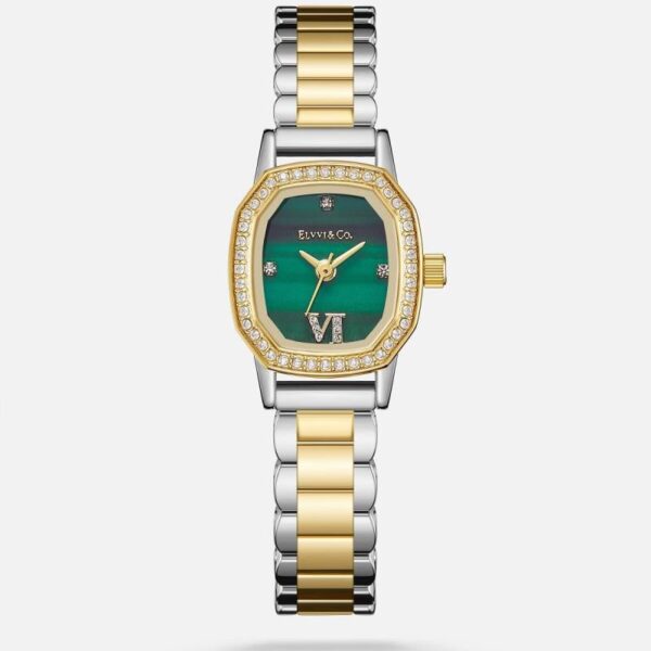 ساعة نسائية ستيل ذهبي وفضي الفي اند كو | LOS124F